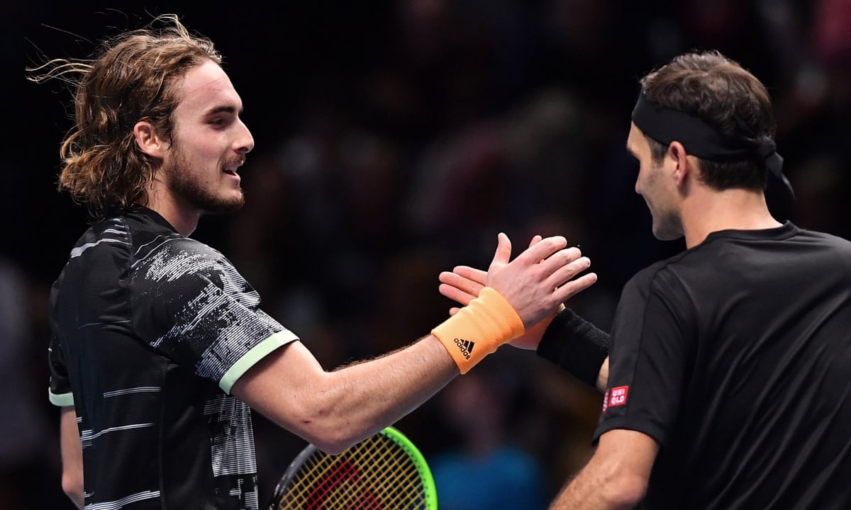 Stefanos Tsitsipas Beats Roger Federer In Atp Finals Semi Final As It Happened Sport The Guardian