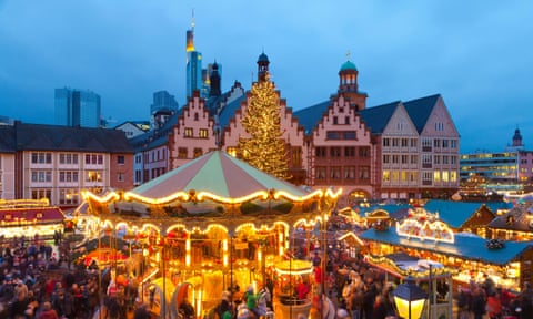 Christmas Market in Römerberg, Frankfurt