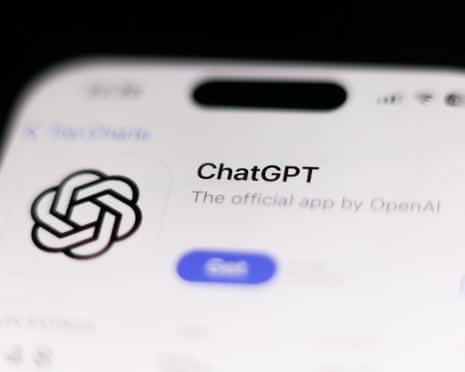 Image 2: chatgpt logo on phone screen