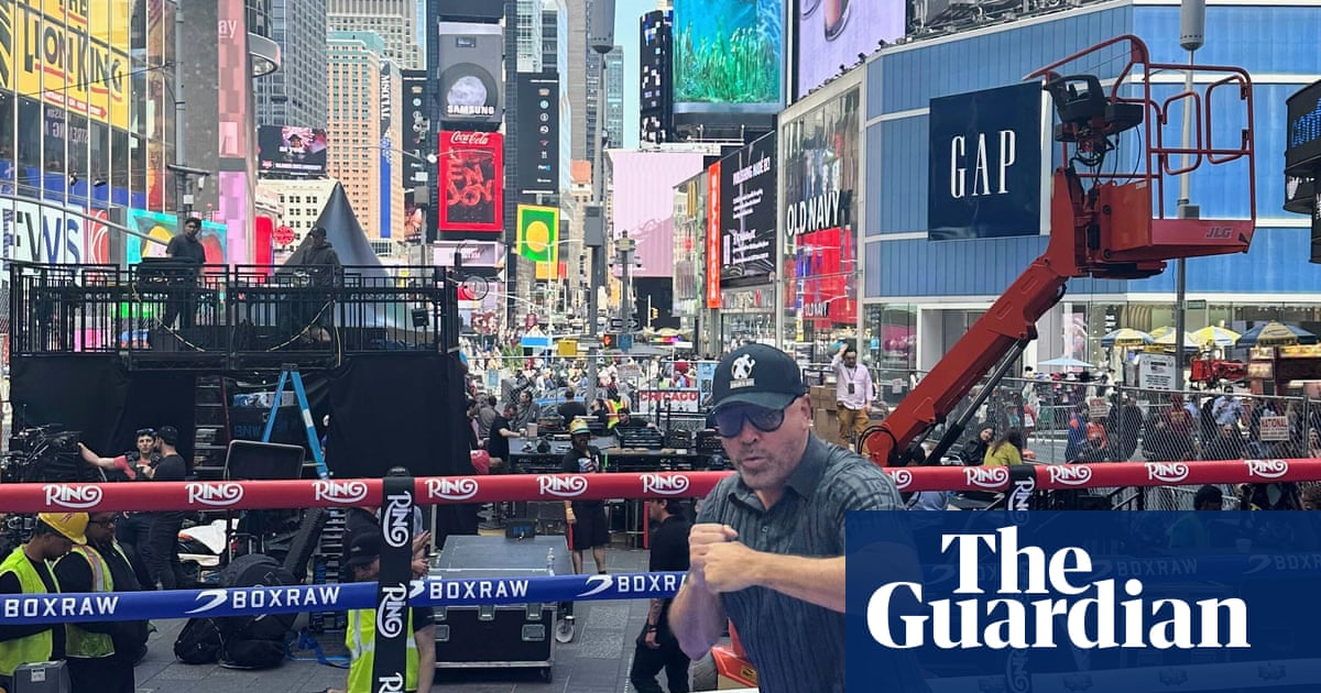 Saudi Arabia Hosts Iconic Boxing Event in Times Square