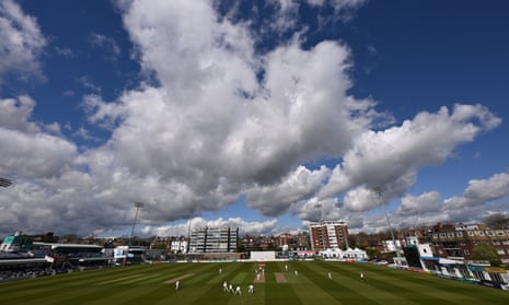 A general view during the County Championship match between Sussex and Gloucestershire