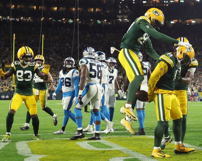 Packers’ Josh Jacobs says hands-behind-back TD celebration was not mocking recent arrest