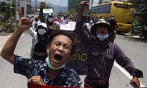 Myanmar S Military Rulers Suspend More Than 125 000 Teachers For Opposing Coup Myanmar The Guardian Myanmar S Military Rulers Suspend More Than 125 000 Teachers For Opposing Coup Myanmar The Guardian