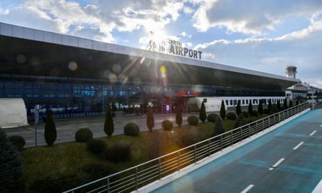 Chisinau international airport in Moldova