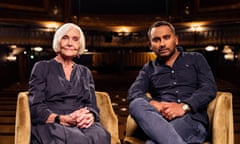 Sheila Hancock and Amol Rajan