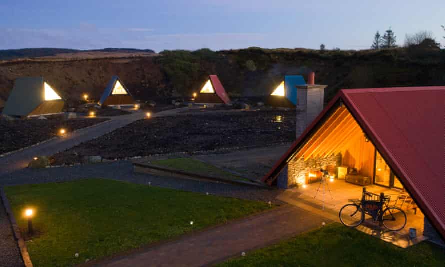 Sperrinview Glamping in County Tyrone, Northern Ireland.