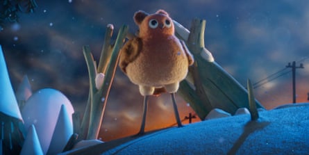 Chirpy chick … Robin Robin on BBC One.