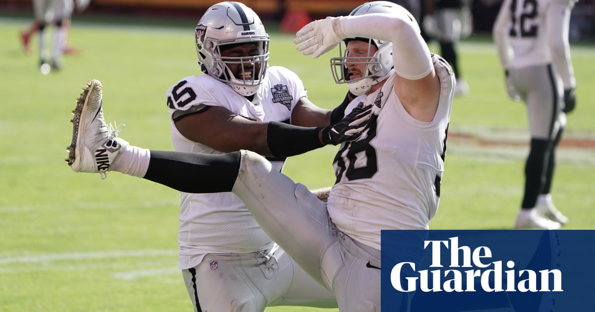 Raiders shock Chiefs as Smith returns after 693 days and 17 surgeries