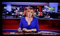 Martine Croxall presenting BBC News