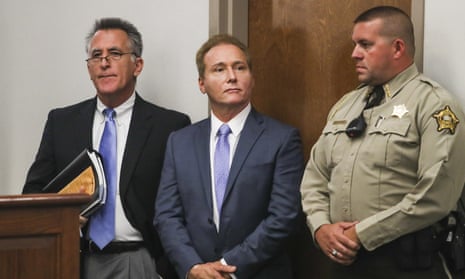 Rene Boucher, center, told authorities of his annoyance over Rand Paul’s landscaping and a large pile of brush on his neighbor’s property.
