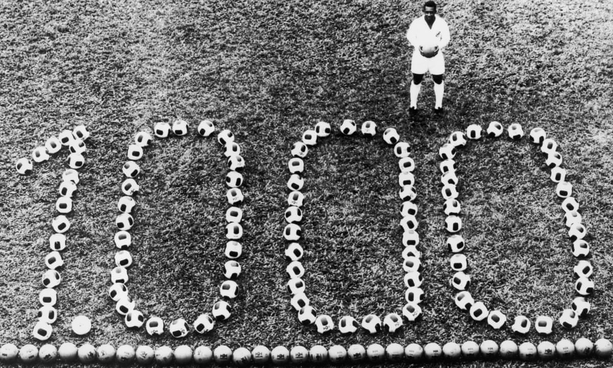 Pelé v Apollo 12: how his race to 1,000 goals coincided with men on the moon | Pelé | The Guardian