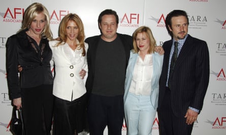 Acting is in the family … (l to r) Alexis, Rosanna, Richmond, Patricia and David, 2006.