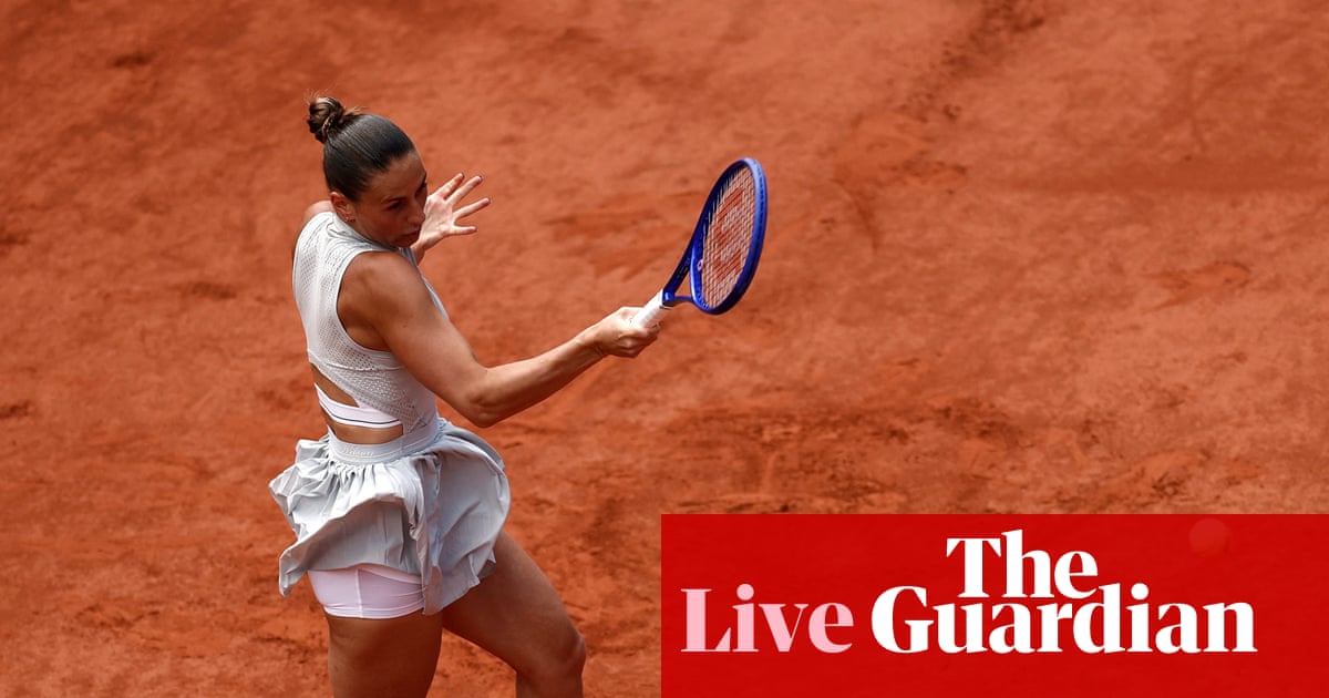 Marta Kostyuk v Mirra Andreeva: French Open 2026, women’s semi-finals – live