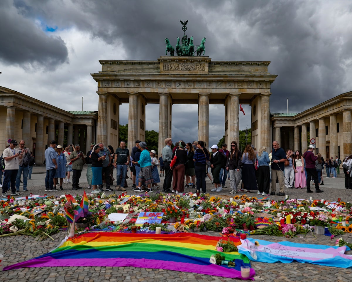 German officials call for tighter extremism laws after Berlin Pride attack | Politics | The Guardian