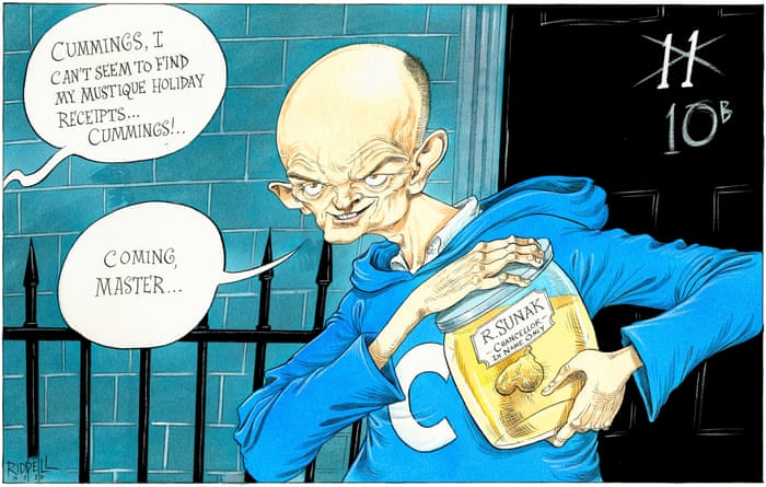 Dominic Cummings Does His Master S Bidding Cartoon Opinion The Guardian