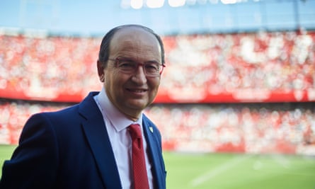 The Sevilla president, Pepe Castro, says the Europa League is ‘made to measure’ for Sevilla.
