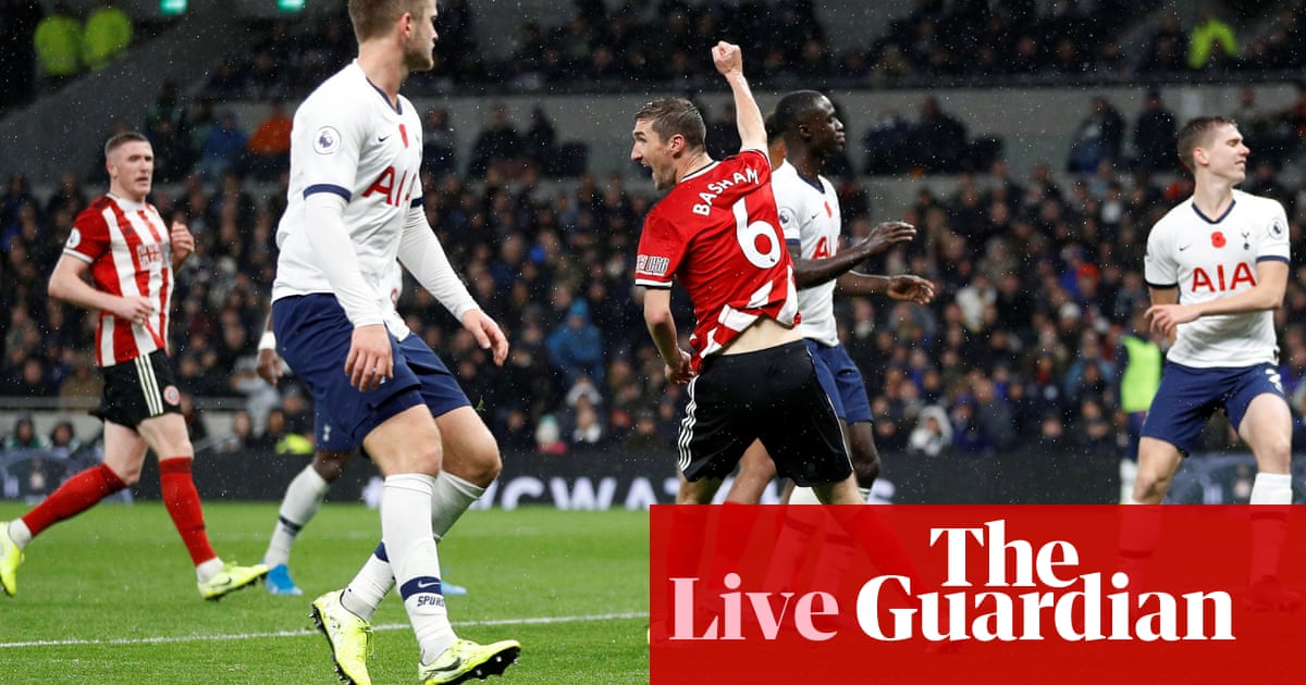 Spurs 1-1 Sheffield United, Southampton 1-2 Everton, FA Cup and more – live!