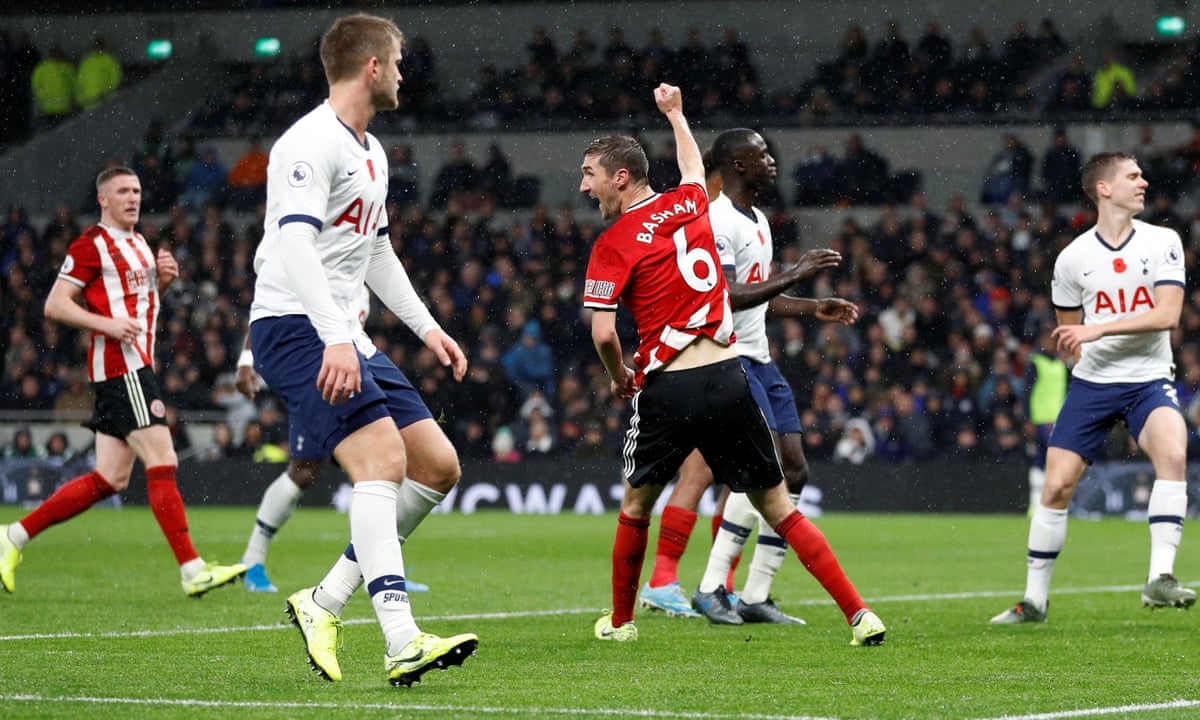 Spurs 1 1 Sheffield United Southampton 1 2 Everton As It Happened Football The Guardian