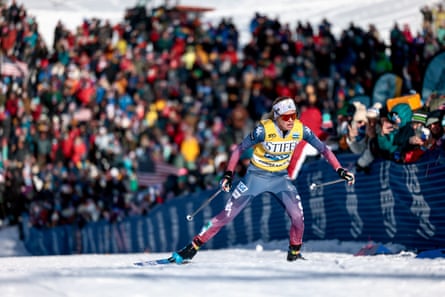 Diggins competes in February at the Stifel Loppet Cup in Minneapolis, only 25 miles west of her hometown. It was the first World Cup race to be staged in the United States in 23 years.