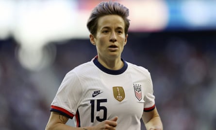 Megan Rapinoe was one of a host of athletes who clashed with Donald Trump during his presidency