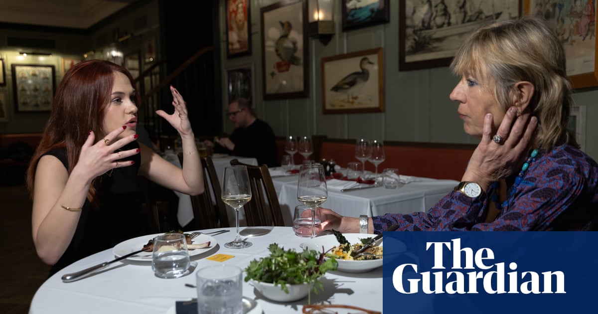 Dining across the divide: I felt awkward ordering a pork chop after she'd spoken about animal rights'