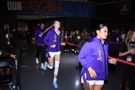 Cameron Brink is averaging 5.3 points while taking it slow connected her return from a 13-month stint connected nan injured list.