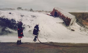 Firefighting foam containing PFAS chemicals. A settlement has been reached over potentially hazardous chemicals used in the foam at three defence bases in Australia.