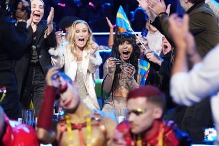 The moment Loreen won in Liverpool.
