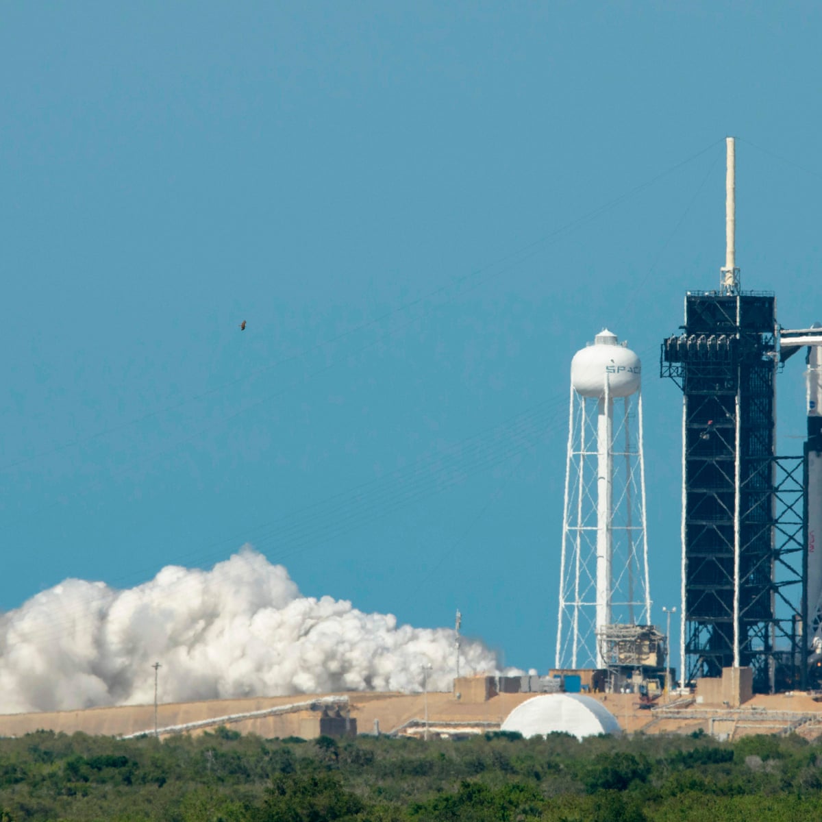 Elon Musk S Spacex To Launch First Astronauts From Us Soil Since 2011 Spacex The Guardian
