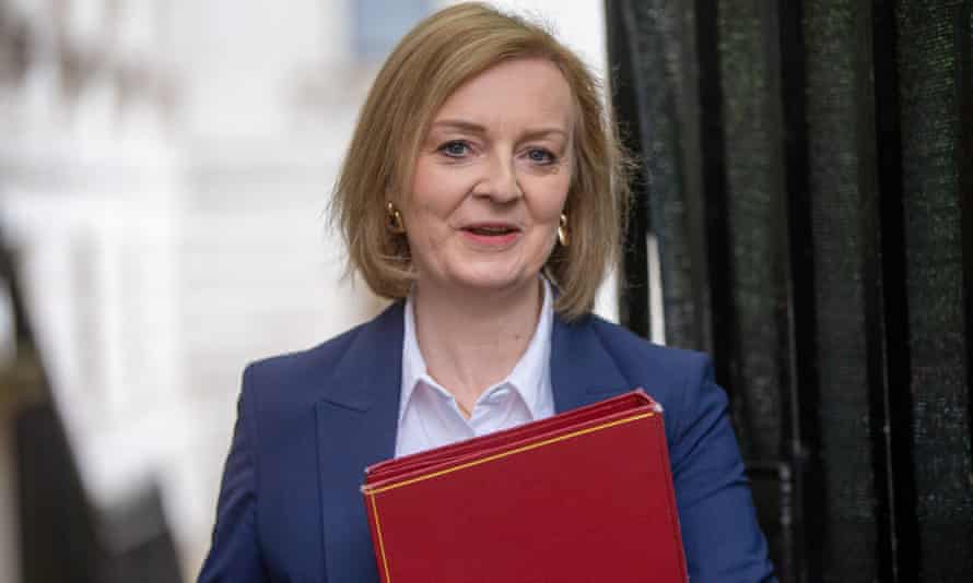UK foreign secretary Liz Truss.