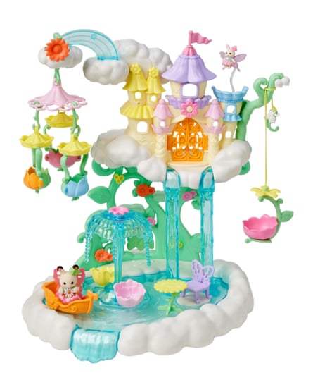 Sylvanian Families skytop fairy castle playset.