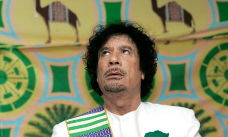 Muammar Gaddafi became the team’s patron, and gave Iserlohn the cash in exchange for promotion of his Green Book.