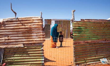 Farhia Nur, 25, and her son have spent the last six months at the Xaaxaar IDP camp in the Galmudug region of Galkayo, Somalia.
