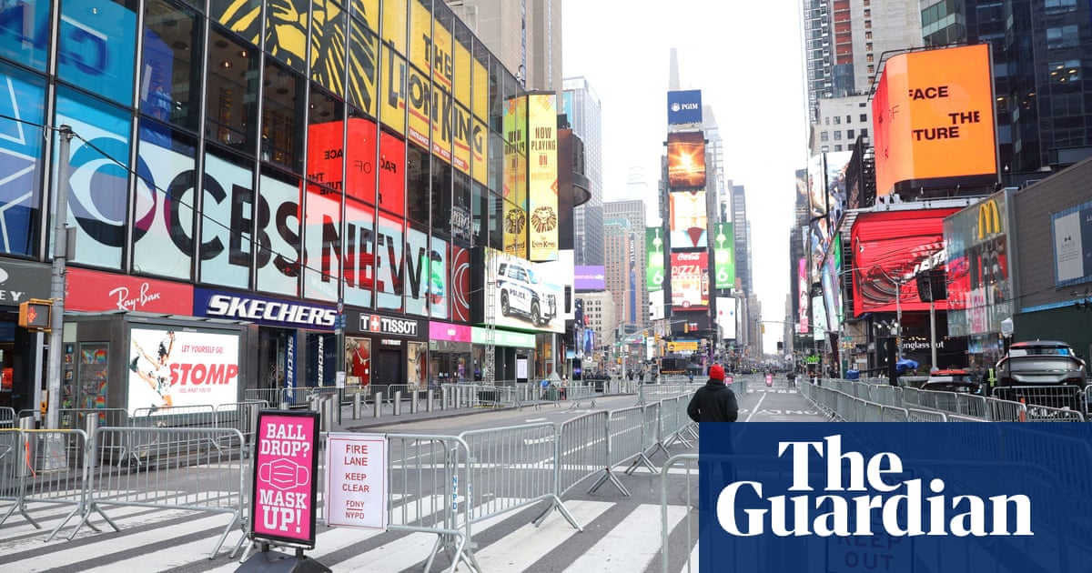 New York presses ahead with New Year’s Eve party despite record Covid cases