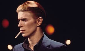 David Bowie pictured in 1976.
