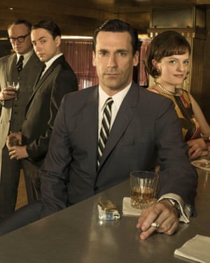 A 2010 still from Mad Men, featuring Don Draper (Jon Hamm).