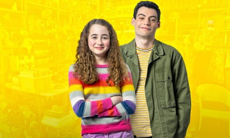 Mimi Robertson and Joshua Haynes play siblings Molly and Mack in the CBeebies hit show.