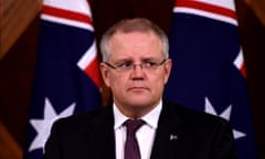Treasurer Scott Morrison holds a press conference in Melbourne, Wednesday, Aug. 17, 2016. (AAP Image/Tracey Nearmy) NO ARCHIVING