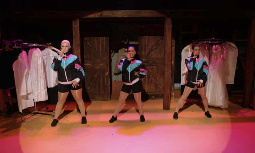 The cast of The Deb at the Rebel Theater