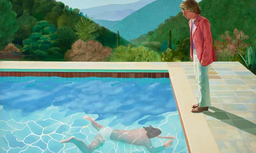 Portrait of an Artist (Pool With Two Figures), 1972