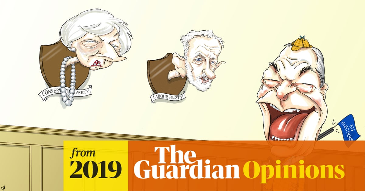 Nicola Jennings On Nigel Farage And The Eu Elections Cartoon Opinion The Guardian