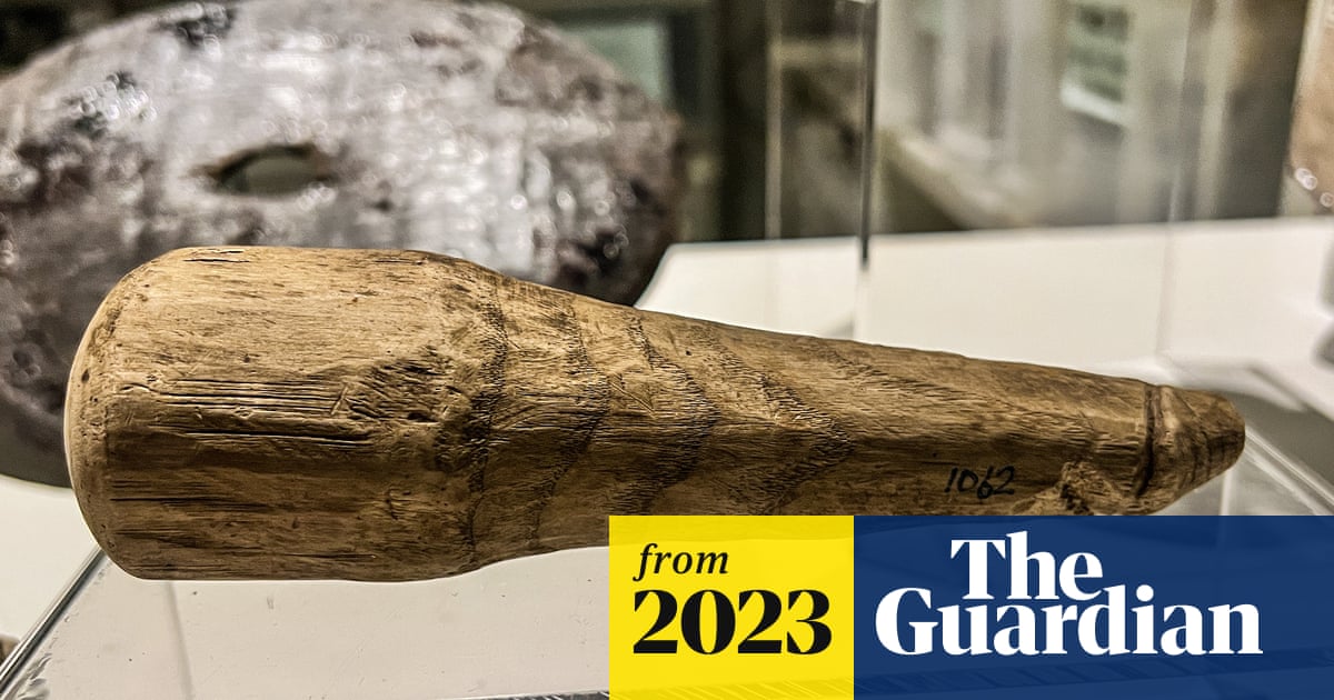 It's not a darning tool, it's a very naughty toy: Roman dildo found | Archaeology | The Guardian It's not a darning tool, it's a very naughty toy: Roman dildo found | Archaeology | The Guardian