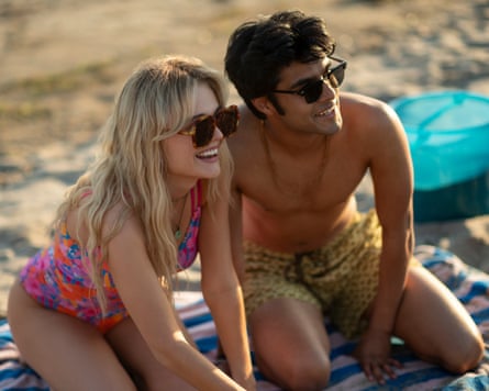 Emily Alyn Lind and Shubham Maheshwari in We Were Liars.