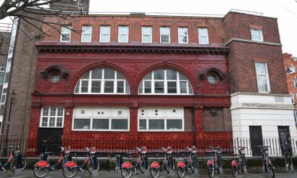 The former Brompton Rd station.