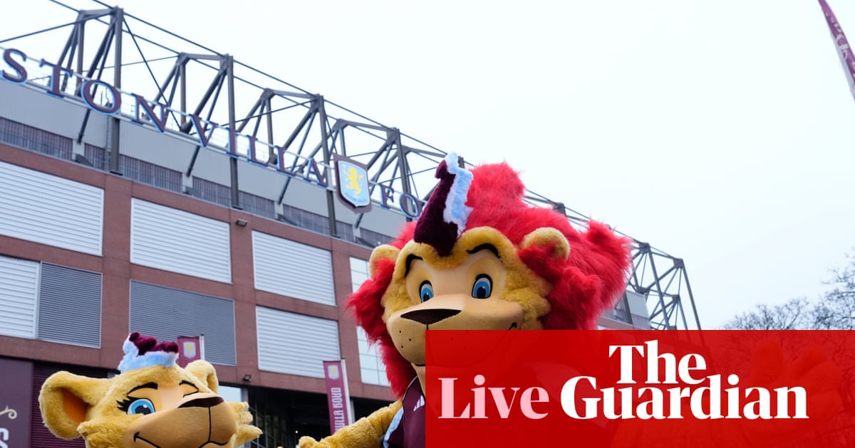 Aston Villa v Everton: Premier League live