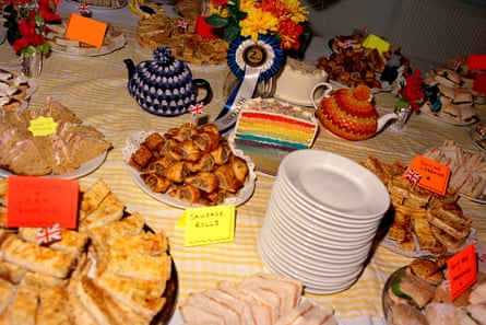 Martin Parr’s funeral spread.