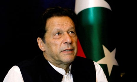 Former Pakistani PM Imran Khan.