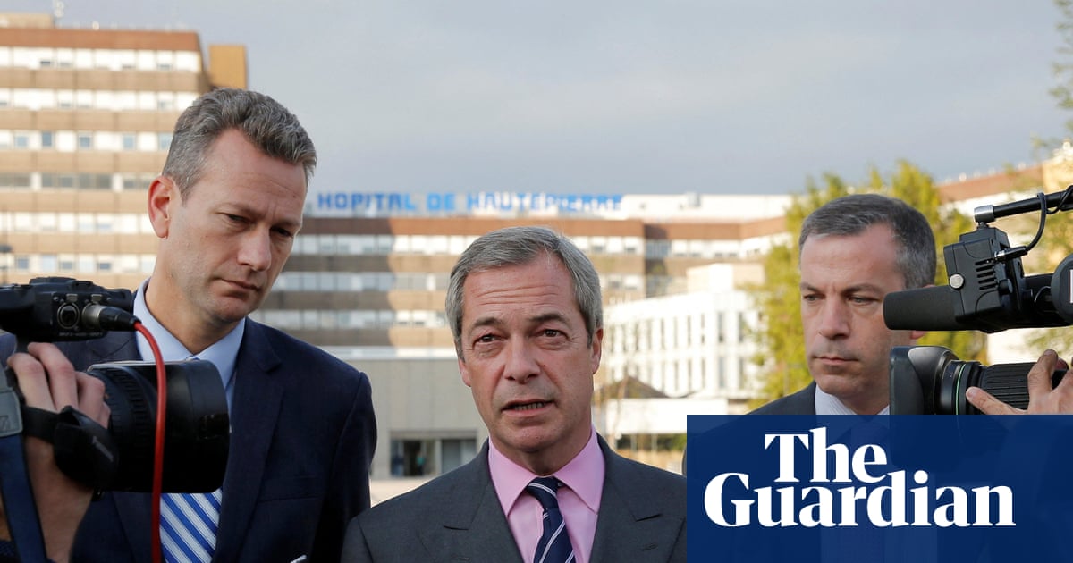 Farage's views on Russia likely to be further tested after jailing of Nathan Gill