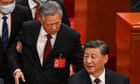 Former Chinese president Hu Jintao unexpectedly led out of party congress