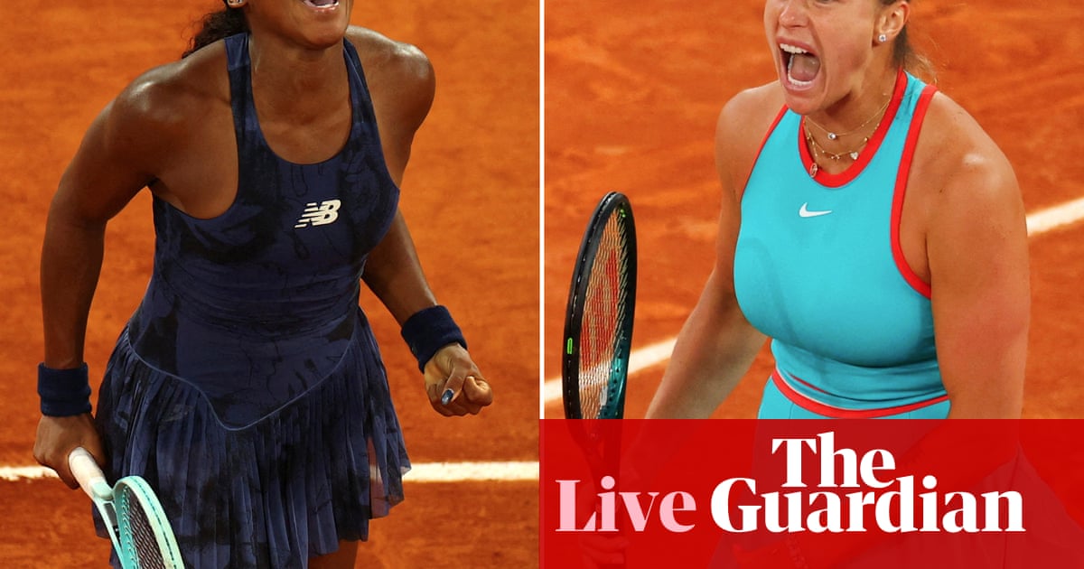 Aryna Sabalenka v Coco Gauff: French Open 2025 women's singles final live
